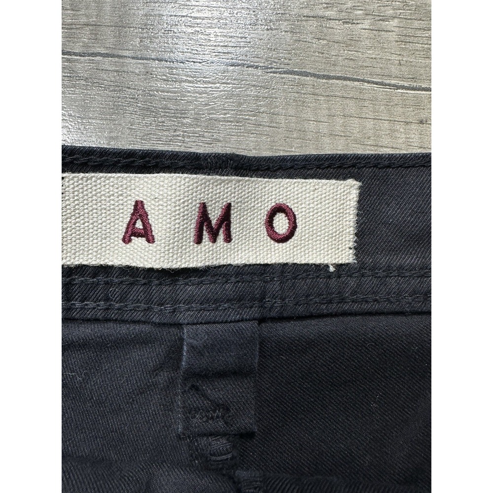 AMO Sybil Military Twill Shorts 4" Black Size‎ 26 MSRP $108 - Picture 3 of 8